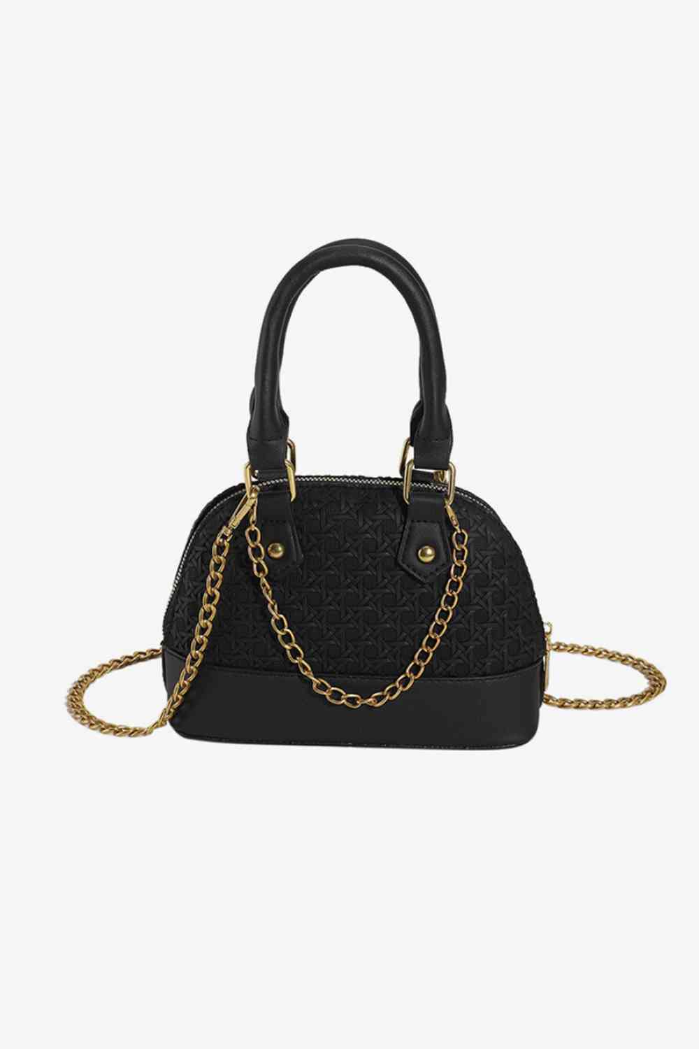 TEEK - Pop Colored PU Leather Crossbody Bag BAG TEEK Trend Black  