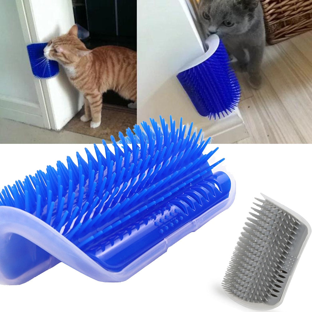 TEEK - Cat Groomer Brush w/Catnip PET SUPPLIES theteekdotcom   