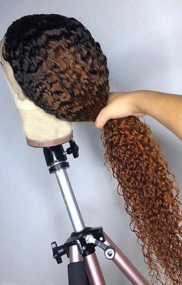 TEEK - Curly Ombre One HAIR theteekdotcom   