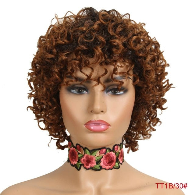 TEEK - Curly Bounce Short One HAIR theteekdotcom TT1B-30 150% 