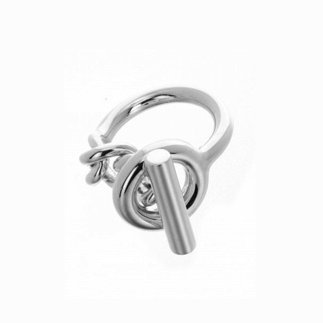 TEEK - Chain Ring RING theteekdotcom Silver  