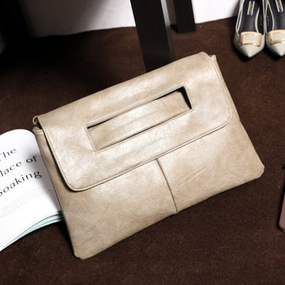 TEEK - Wristband Envelope Clutch Bag BAG theteekdotcom Khaki  