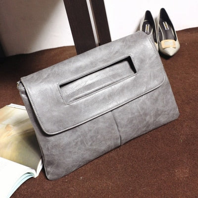 TEEK - Wristband Envelope Clutch Bag BAG theteekdotcom gray  