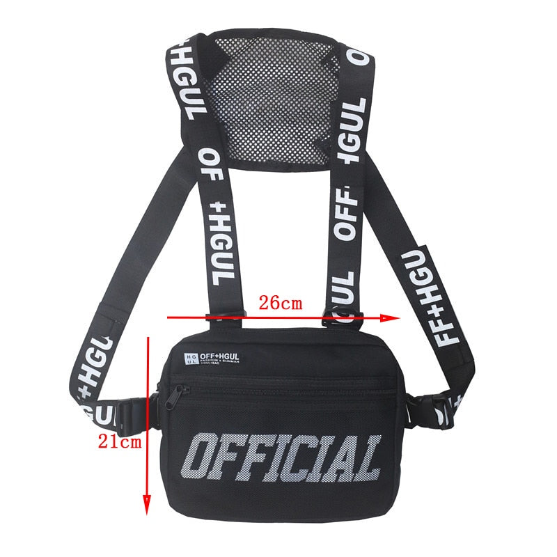 TEEK - OFFICIAL CHEST HARNESS BAG BAG theteekdotcom   