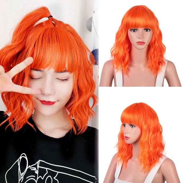 TEEK - The Bayang Wave HAIR theteekdotcom Orange 14inches 