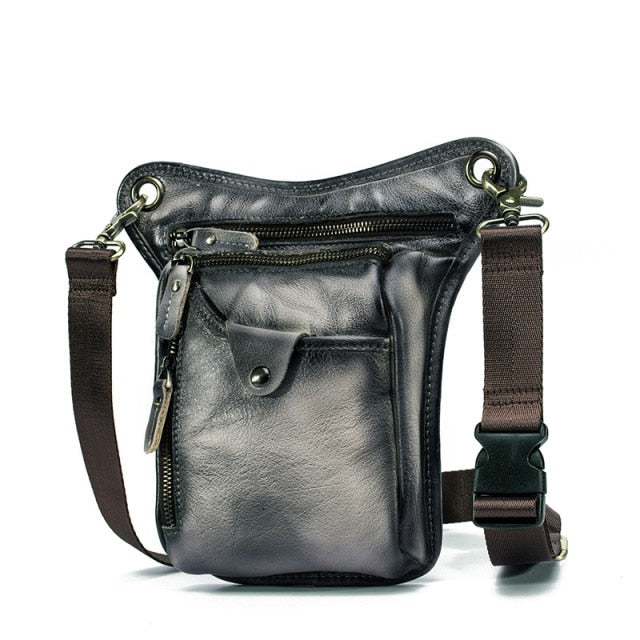 TEEK - Genuine Leather Mens Leg Bag | Variety Colors BAG theteekdotcom LC  