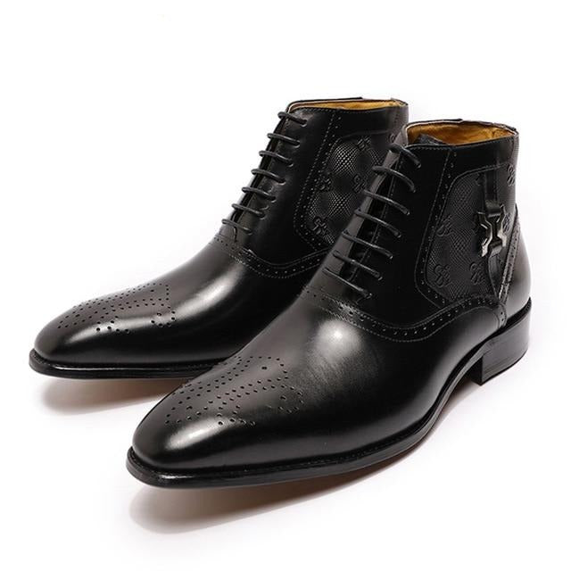 TEEK - Ombre Boots SHOES theteekdotcom Black US 10.5 (27.5cm/Label 10) 