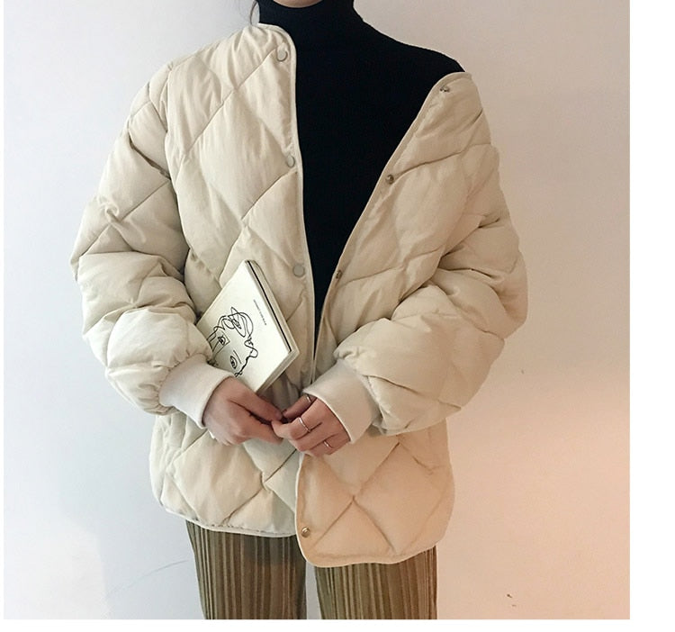 TEEK - Warm Loose Cotton Outerwear Jacket JACKET theteekdotcom   