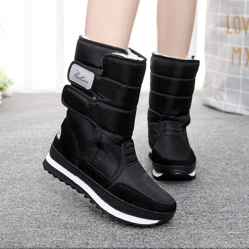 TEEK - Weatherproof Snow Boots SHOES theteekdotcom Black 6 US / Asian 5 