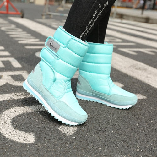TEEK - Weatherproof Snow Boots SHOES theteekdotcom 6 US / Asian 5 Light Aqua 