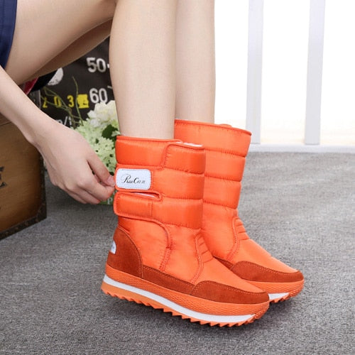 TEEK - Weatherproof Snow Boots SHOES theteekdotcom 6 US / Asian 5 Orange 
