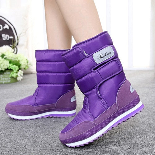 TEEK - Weatherproof Snow Boots SHOES theteekdotcom 6 US / Asian 5 Purple 