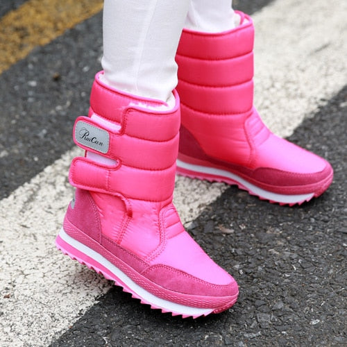 TEEK - Weatherproof Snow Boots SHOES theteekdotcom 6 US / Asian 5 Rose Red 