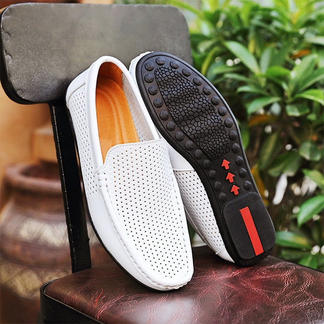 TEEK - Various Maneuver Lounge Loafers SHOES theteekdotcom White shoes 8 
