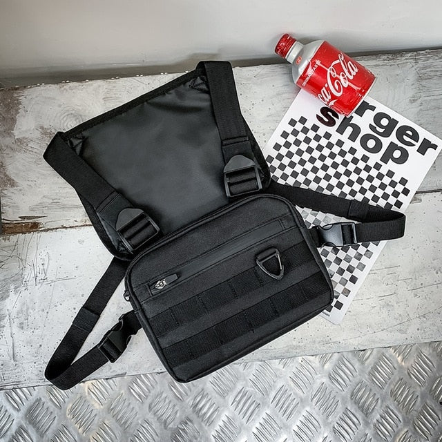 TEEK - Tactful Chest Bags | Variety BAG theteekdotcom Black Chest bag  