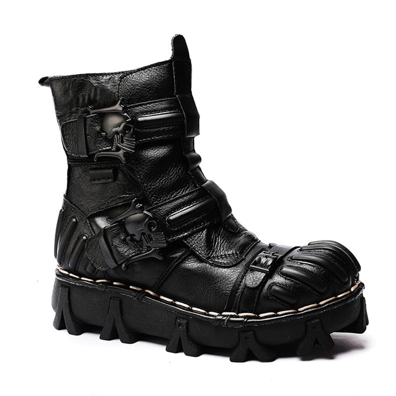 TEEK - Italian Desert Boots SHOES theteekdotcom 7719Black Skull 8.5 25-30 days | Secured Tracking