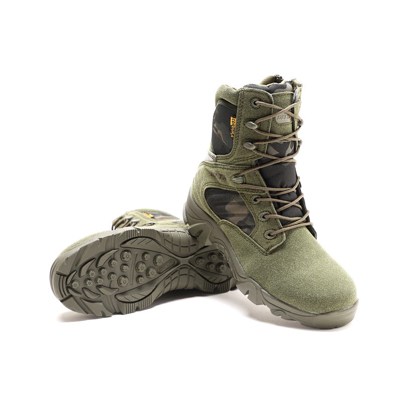 TEEK - Combat Boots SHOES theteekdotcom green 7.5 