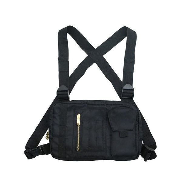 TEEK - Vest Chest Bag BAG theteekdotcom G212 black  