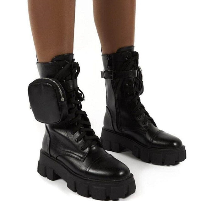 TEEK - Baggin Boots SHOES theteekdotcom black 10 