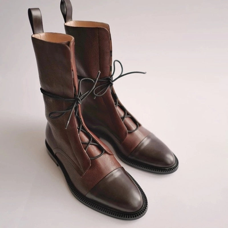 TEEK - Brit Lace Boots SHOES theteekdotcom   