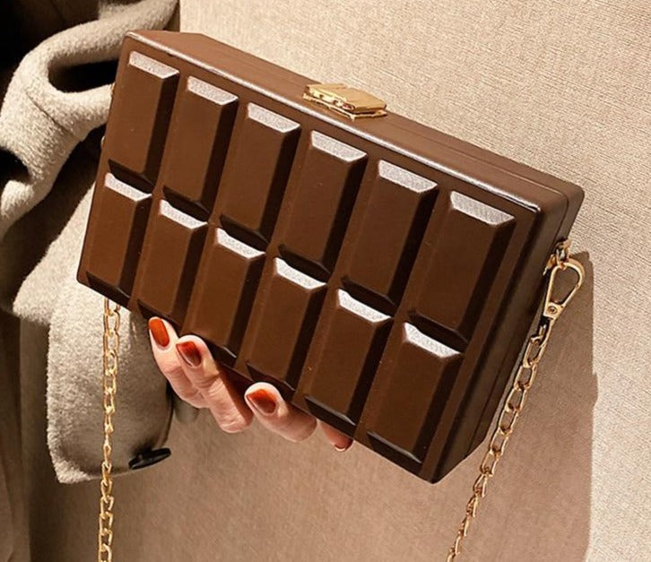 TEEK - Chocolate Bar Bag | Beige BAG theteekdotcom   