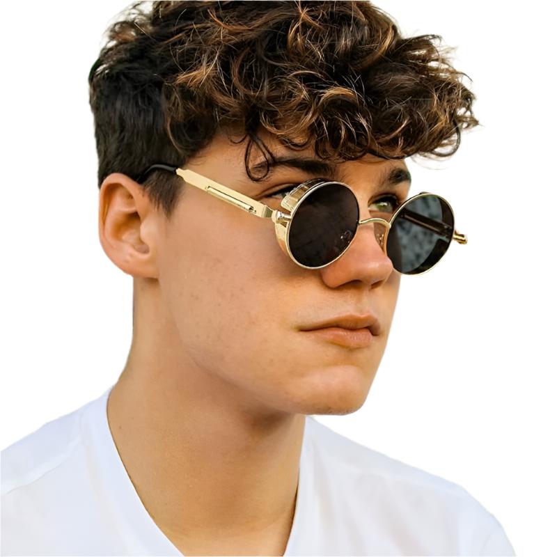 TEEK - Classic Round Scope Sunglasses EYEWEAR theteekdotcom   