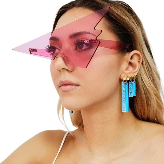 TEEK - Retro Triangular Chip Eyewear EYEWEAR theteekdotcom   