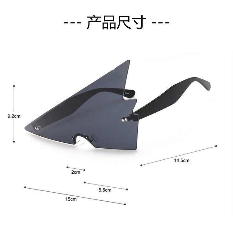 TEEK - Retro Triangular Chip Eyewear EYEWEAR theteekdotcom   