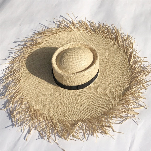 TEEK - Various 100% Natural Large Straw Hats HAT theteekdotcom 4  