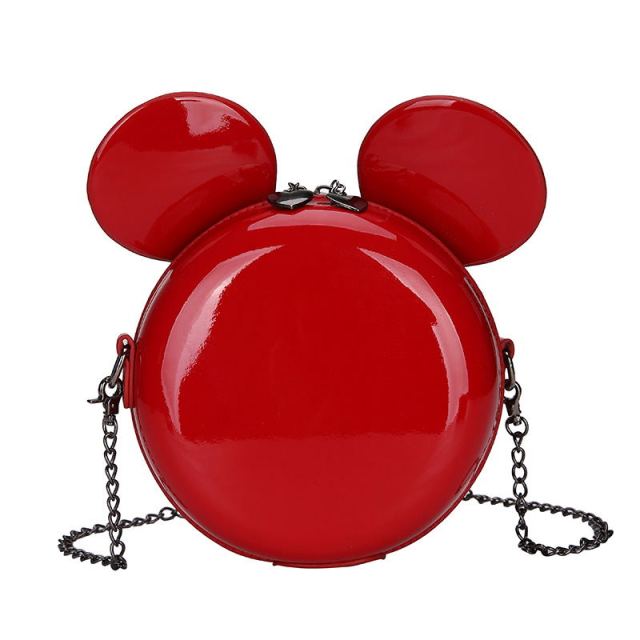 TEEK - Hey Mouse Purse BAG theteekdotcom red 6.69in x 2.76in x 6.69in 