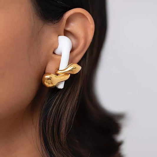 TEEK - Bud Holder Earrings JEWELRY theteekdotcom   