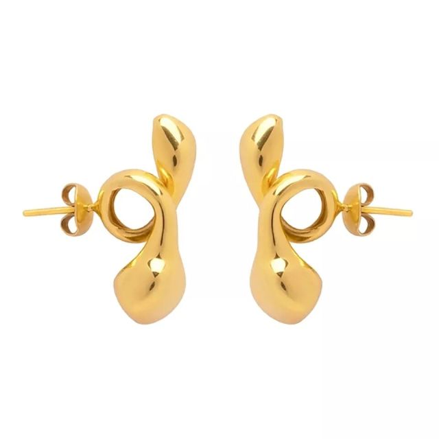 TEEK - Bud Holder Earrings EARRINGS theteekdotcom Gold  