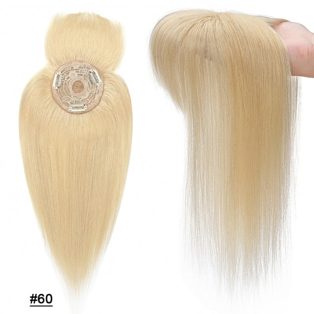 TEEK - Straight Human Hair Topper HAIR theteekdotcom 12R#, 10x10, free, 120% 12 inches 