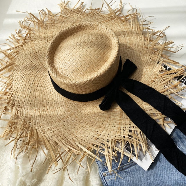 TEEK - Various 100% Natural Large Straw Hats HAT theteekdotcom 16  