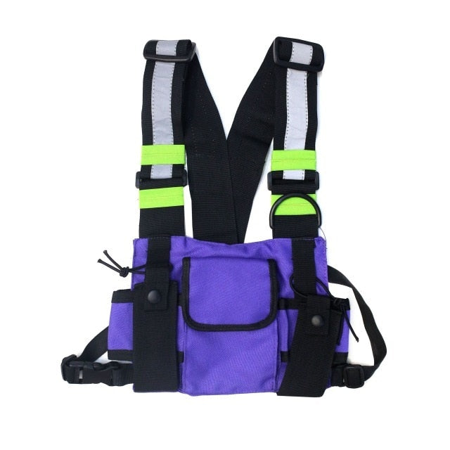 TEEK - Functional Tactical Chest Bag | Various Styles BAG theteekdotcom 5044-purple  
