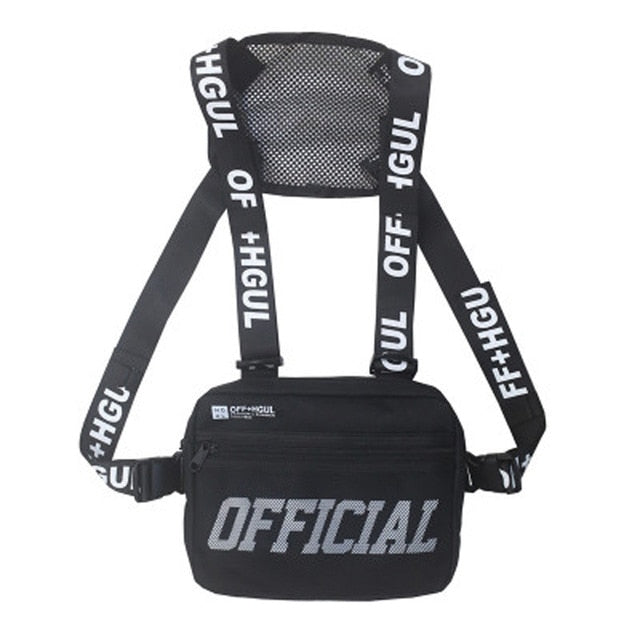 TEEK - Functional Tactical Chest Bag | Various Styles BAG theteekdotcom 7104-black  