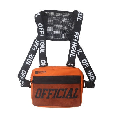 TEEK - Functional Tactical Chest Bag | Various Styles BAG theteekdotcom 7104-orange  