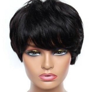 TEEK - Variety Brazilian Pixie Cut Wigs HAIR theteekdotcom 1B 6 inches 150%