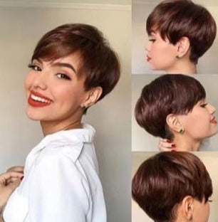 TEEK - Variety Brazilian Pixie Cut Wigs HAIR theteekdotcom 4 6 inches 150%