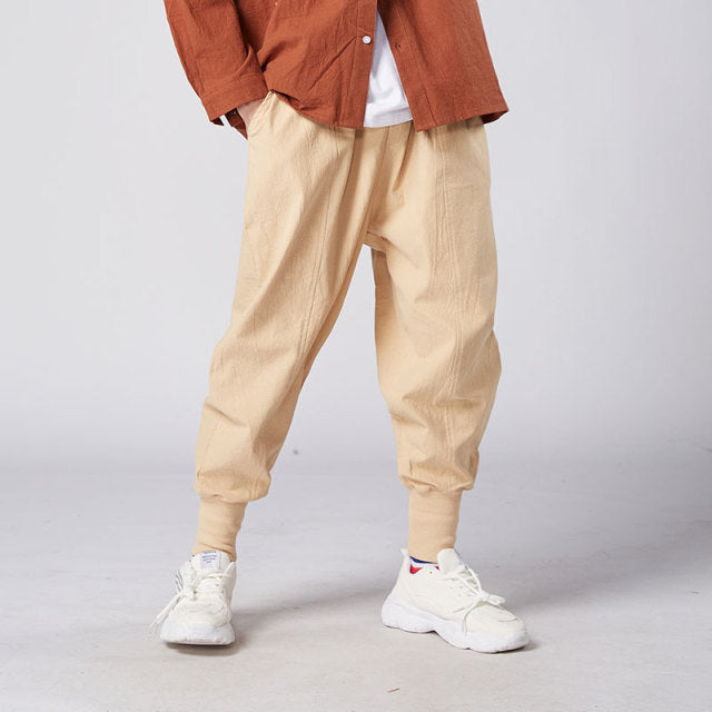 TEEK - Pocketed Streetwear Casual Cuff Pants PANTS theteekdotcom MaBen XXXL 